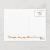 Shonaghs Sheep Briefkaart (Achterkant)
