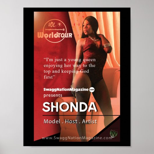Shonda Hoesje Poster (Voorkant)