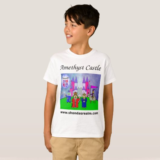 Shonda's Realm Amethyst Castle T-Shirt (Voorkant volledig)