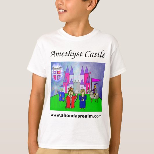 Shonda's Realm Amethyst Castle T-Shirt (Voorkant)