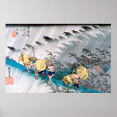 Shono door Hiroshige Poster (Voorkant)