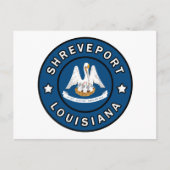 Shonthport Louisiana Briefkaart (Voorkant)