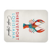 Shonthport Louisiana Crawfish Bright Magneet (Horizontaal)