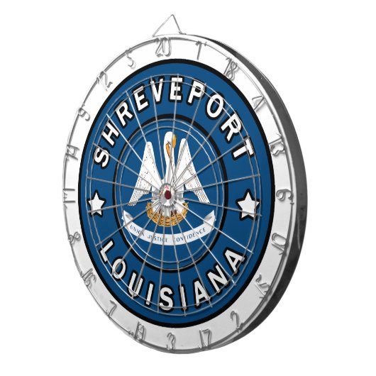 Shonthport Louisiana Dartbord (Voorkant Rechts)