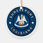 Shonthport Louisiana Keramisch Ornament (Voorkant)