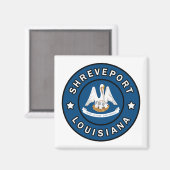 Shonthport Louisiana Magneet (Voorkant / Achterkant)