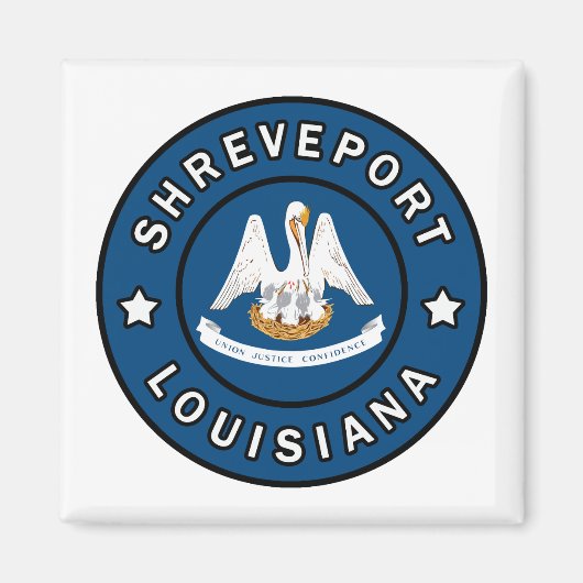 Shonthport Louisiana Magneet (Voorkant)