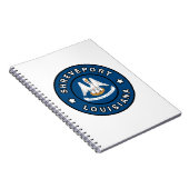 Shonthport Louisiana Notitieboek (Rechterzijde)