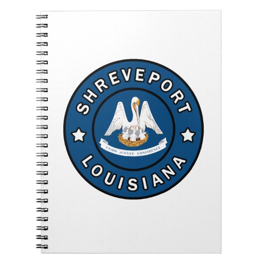 Shonthport Louisiana Notitieboek (Voorkant)