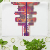 Shonthport Louisiana Skyline Theedoek (Gevouwen)