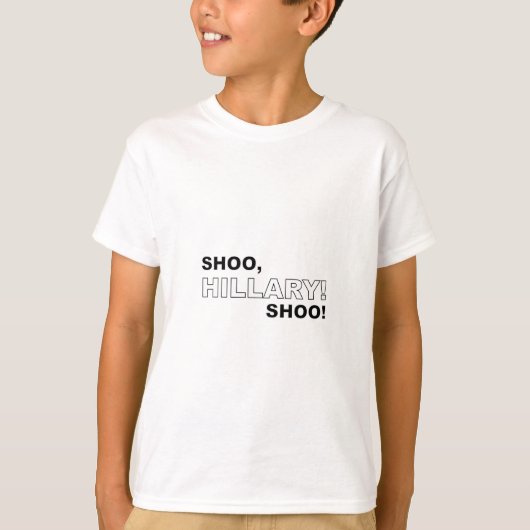 Shoo Hillary Shoo T-shirt (Voorkant)