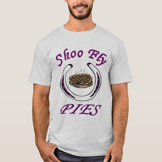 ShooFly Hoefijzer Pie Basic T-shirt (Voorkant)