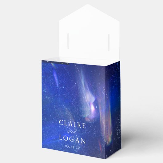 Shooistars Celestial Galaxy Wedding Bedankdoosjes (Geopend)