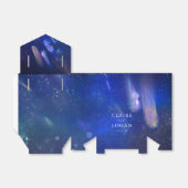 Shooistars Celestial Galaxy Wedding Bedankdoosjes (Uitgevouwen)