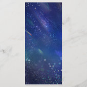 Shooistars Celestial Galaxy Wedding Menu (Achterkant)