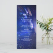 Shooistars Celestial Galaxy Wedding Menu (Staand voorkant)