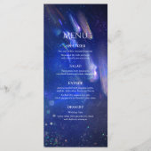 Shooistars Celestial Galaxy Wedding Menu (Voorkant)