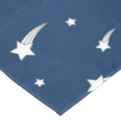 Shooistars Navy Blue Waterverf Tafelkleed (Gekanteld)