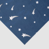 Shooistars Navy Blue Waterverf Tissuepapier (Detail)