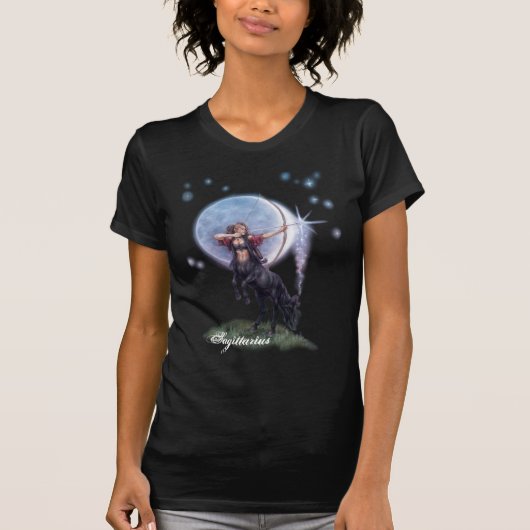 Shooistars - Sagittarius - Dames Shirt (Voorkant)