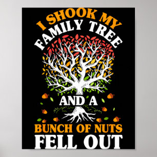 Shook Familiestamboom Noten Vielen Uit Grappige Re Poster