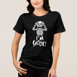 Shook to the Bone: Spooky Vibes Only! Tri-Blend Shirt