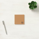 Shooky lichtbruin post-it® notes (Kantoor)