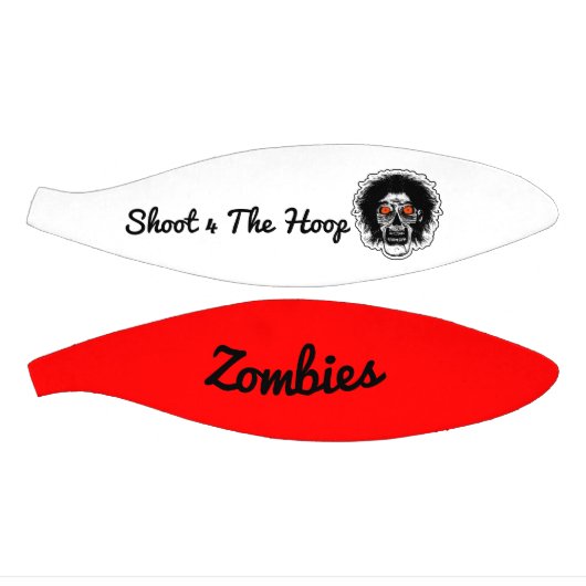 Shoot 4 De Hoop - Zombie Red Eyes Basketbal (Panelen)