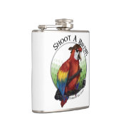 Shoot A Birdie Golf Ball Flask Heupfles (Rechts)
