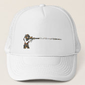 Shoot als een meisje trucker pet (Voorkant)