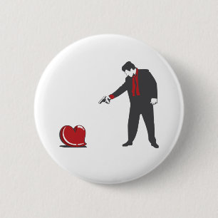 Shoot Down Love Ronde Button 5,7 Cm