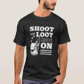 Shoot en Loot Mode op Archery Archer T-shirt (Voorkant)