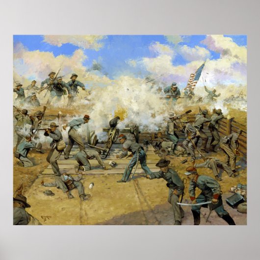 Shoot en worden beschadigd door Keith Rocco Fort G Poster (Voorkant)