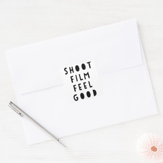 Shoot Film Feel Good Sticker (Envelop)