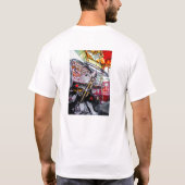Shoot First Photography's Dash of a Peterbilt 359 T-shirt (Achterkant)