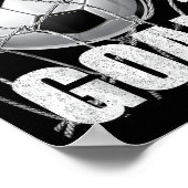 Shoot For Your Goals Kids Soccer Themed Motivation Poster (Hoek)