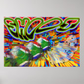 Shoot Goal Soccer Poster (Voorkant)