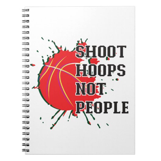 Shoot Hoops Notitieboek (Voorkant)