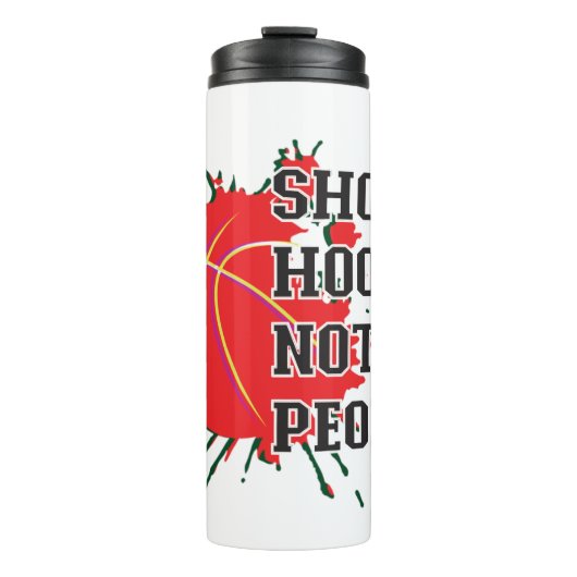 Shoot Hoops Thermosbeker (Voorkant)