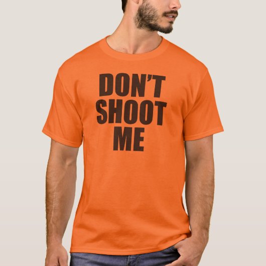 Shoot me niet - Festival Apparel T-shirt (Voorkant)
