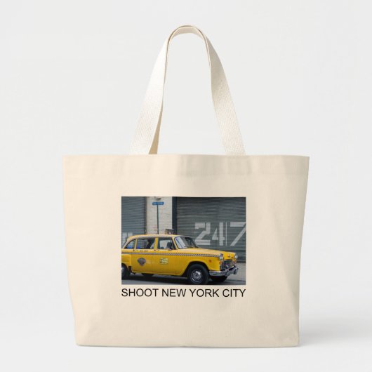 Shoot New York City canvas tas (Voorkant)