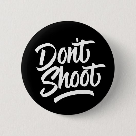 Shoot niet ronde button 5,7 cm (Voorkant)