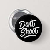 Shoot niet ronde button 5,7 cm (Voorkant /achterkant)