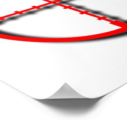 Shoot om grappig afdrukPoster te doden Poster (Hoek)