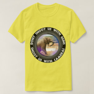 Shoot ons geen olifantengroei t-shirt