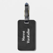 Shoot Pool not People Bagagelabel (Achterkant verticaal)