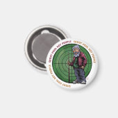 Shoot Pool not People Magneet (Voorkant / Achterkant)