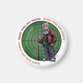 Shoot Pool not People Magneet (Voorkant)
