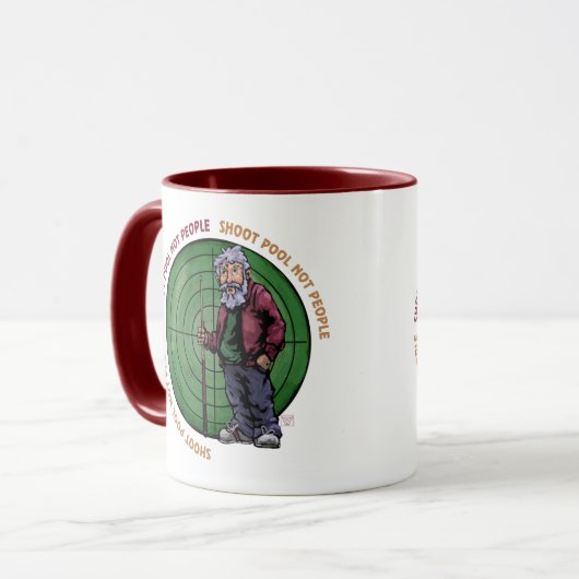 Shoot Pool not People Mok (Voorkant links)