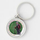 Shoot Pool not People Sleutelhanger (Voorkant)